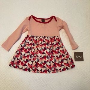 Tea Collection cotton dress, size 6-12 month